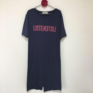 流行 オシャレ ❤️ ロング Tシャツ ワンピース (ロングワンピース/マキシワンピース)