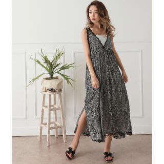 アナップ(ANAP)の完売品 ANAP ❤️  レースポイント 小花柄 ワンピース マタニティ(ロングワンピース/マキシワンピース)