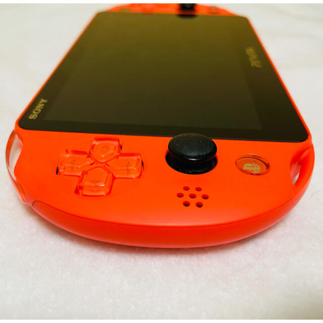 PSVita PCH-2000 ZA24 SONY ネオンオレンジ 画面傷無し