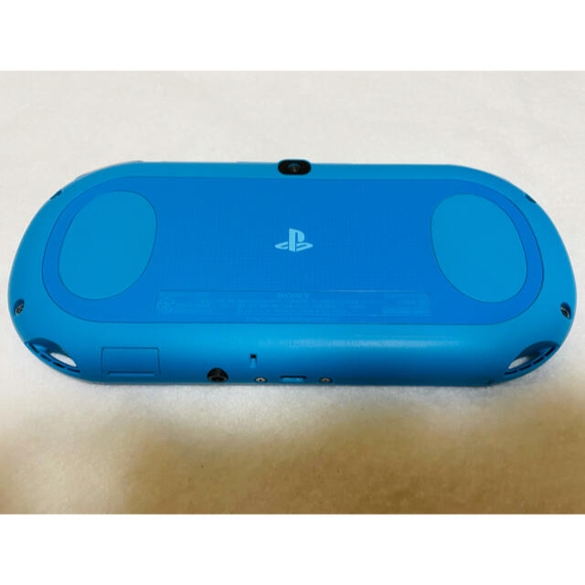 PlayStation Vita(プレイステーションヴィータ)のPSVita PCH-2000 ZA23 本体 アクアブルー 動作確認済み エンタメ/ホビーのゲームソフト/ゲーム機本体(家庭用ゲーム機本体)の商品写真