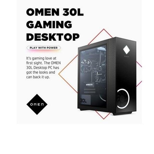 新品ゲーミングPC未開封 OMEN 30L i7 RTX3080 デスクトップ型PC 超人気 ...