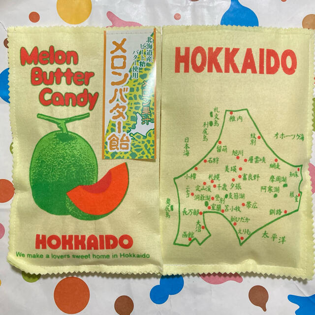 【茶木 メロンバター飴】2袋 食品/飲料/酒の食品(菓子/デザート)の商品写真