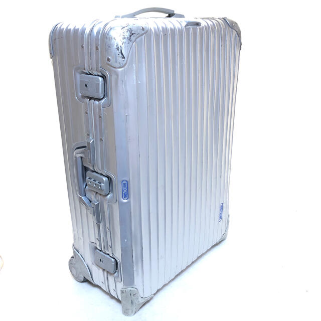 限定価格★RIMOWA TOPAS 62L ? 2輪キャリー 青ロゴ／used