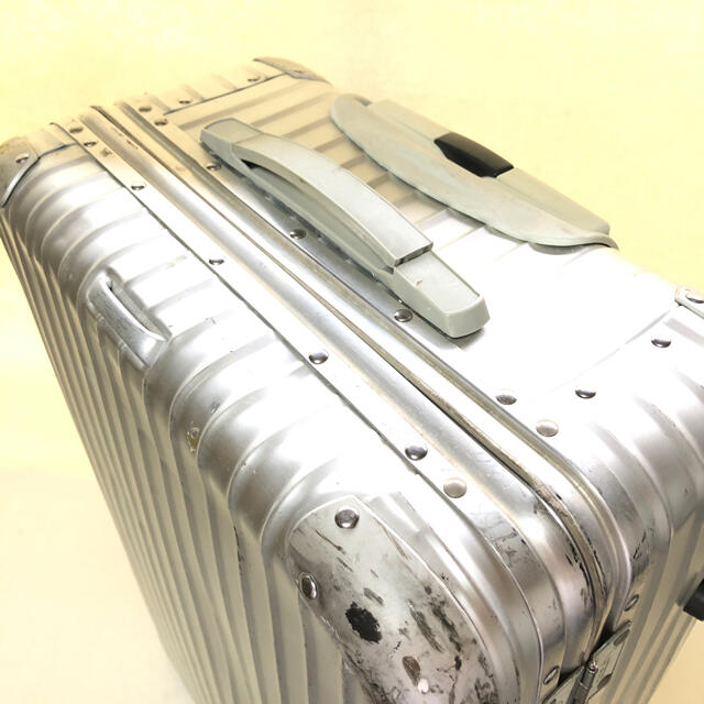 RIMOWA - 廃盤 リモワ トパーズ 2輪 青ロゴ キャリーケース 約63L 930