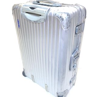 限定価格★RIMOWA TOPAS 62L ? 2輪キャリー 青ロゴ／used