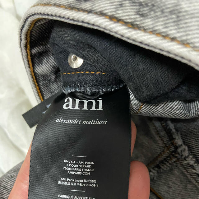 ACNE(アクネ)のami paris AMIフィット　デニムパンツ　W31 グレー メンズのパンツ(デニム/ジーンズ)の商品写真