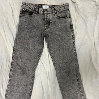 アクネ(ACNE)のami paris AMIフィット　デニムパンツ　W31 グレー(デニム/ジーンズ)