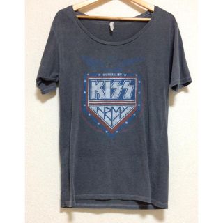 アングリッド(Ungrid)のungrid KISS ロックTシャツ☆アングリッド(Tシャツ(半袖/袖なし))