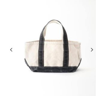 アパルトモンドゥーズィエムクラス(L'Appartement DEUXIEME CLASSE)の【L.L.Bean  】Canvas Mini Tote Bag ブラック(トートバッグ)