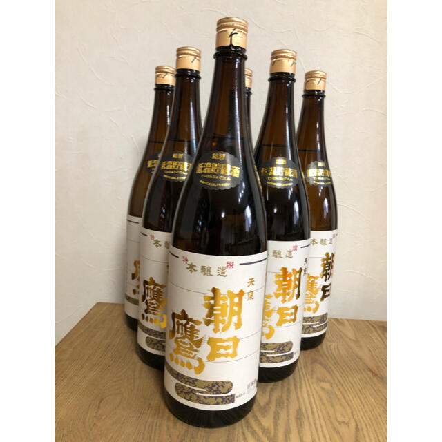 高木酒造十四代　朝日鷹　低温貯蔵1.8L 6本セット