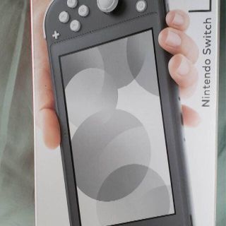 ニンテンドウ(任天堂)のニンテンドースイッチライト　グレー(家庭用ゲーム機本体)