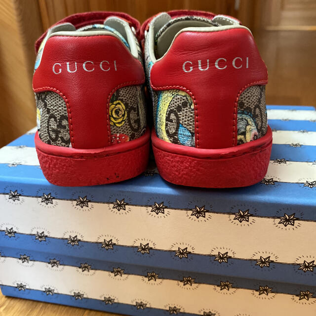 Gucci(グッチ)の値下げ♡グッチチルドレン スニーカー 26 キッズ/ベビー/マタニティのキッズ靴/シューズ(15cm~)(スニーカー)の商品写真