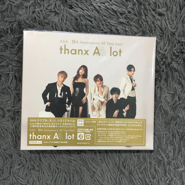 AAA(トリプルエー)のAAA 15th Anniversary All Time Best -than エンタメ/ホビーのCD(ポップス/ロック(邦楽))の商品写真