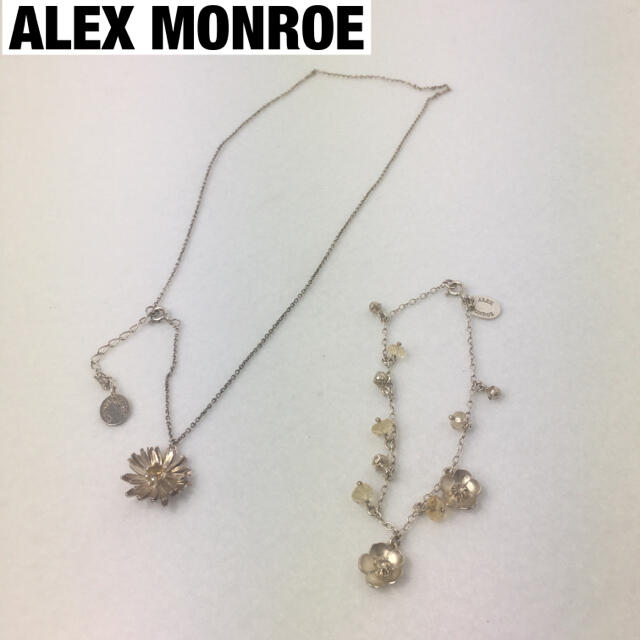 ALEX MONROE ネックレス　ブレスレット　セット