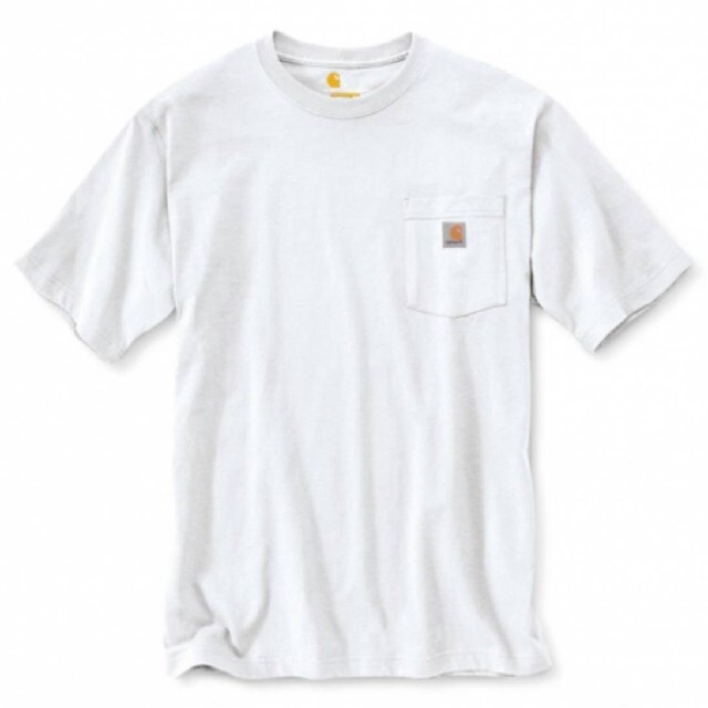 carhartt(カーハート)の新品未使用 カーハート ポケット Tシャツ ホワイト K87 WHT M メンズのトップス(Tシャツ/カットソー(半袖/袖なし))の商品写真