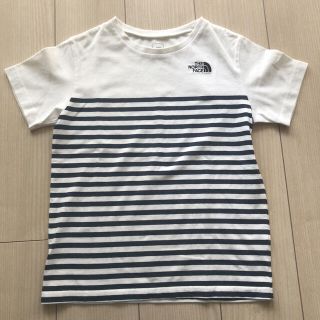 ノースフェイス(THE NORTH FACE) ボーダー 子供 Tシャツ/カットソー