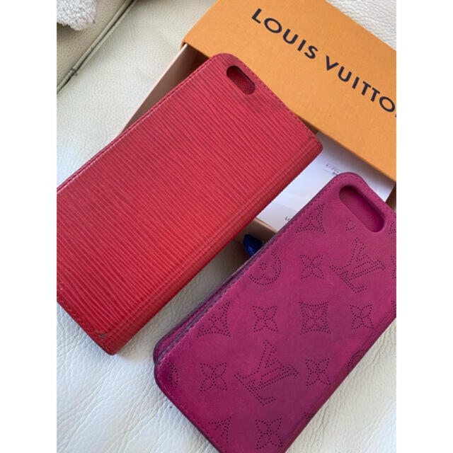 LOUIS VUITTON(ルイヴィトン)のLV iPhoneケース　papandaさん専用 スマホ/家電/カメラのスマホアクセサリー(iPhoneケース)の商品写真