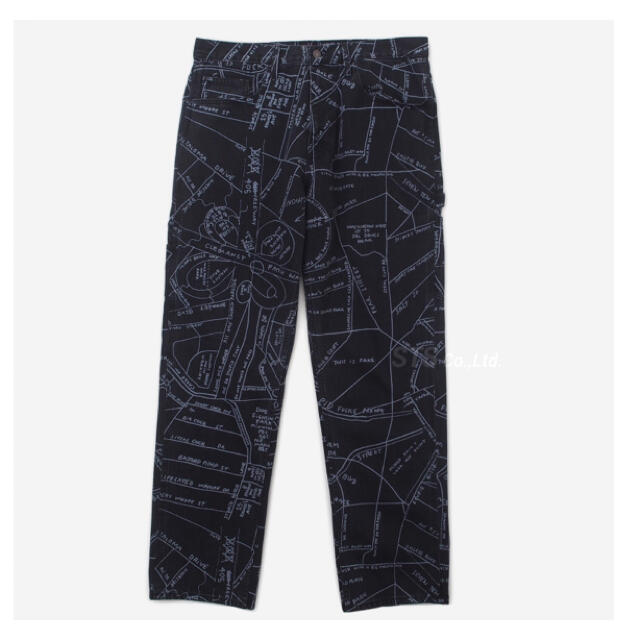 supreme gonz map painter pant