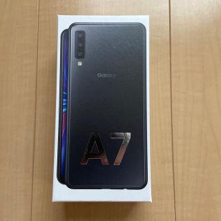 ギャラクシー(Galaxy)のGalaxy A7 64GB ブラック 新品未開封(スマートフォン本体)