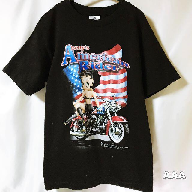 AAA(トリプルエー)の【AAA】ベティブープ American Rider ビックシルエット Tシャツ レディースのトップス(Tシャツ(半袖/袖なし))の商品写真