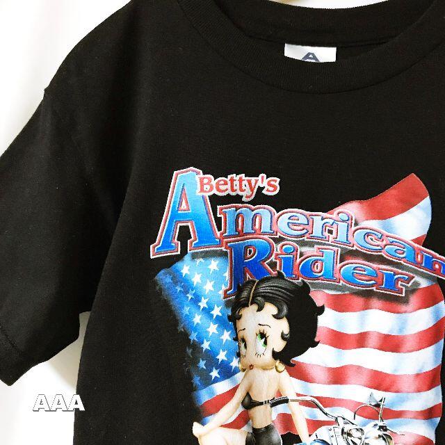 AAA(トリプルエー)の【AAA】ベティブープ American Rider ビックシルエット Tシャツ レディースのトップス(Tシャツ(半袖/袖なし))の商品写真