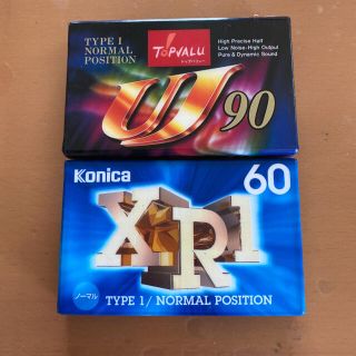 コニカミノルタ(KONICA MINOLTA)のカセットテープ　90分 60分 2本セット(その他)