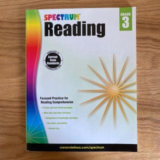 Spectrum Reading Workbook, Grade 3(洋書)