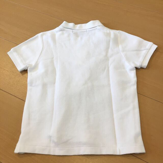 BURBERRY(バーバリー)のバーバリー　ポロシャツ　100 白 キッズ/ベビー/マタニティのキッズ服男の子用(90cm~)(Tシャツ/カットソー)の商品写真