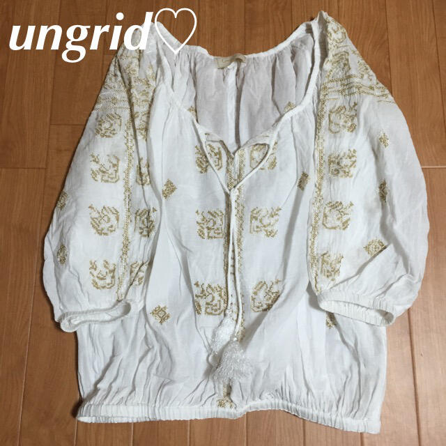 Ungrid(アングリッド)のUngrid モチーフ刺繍チュニック♡ レディースのトップス(チュニック)の商品写真