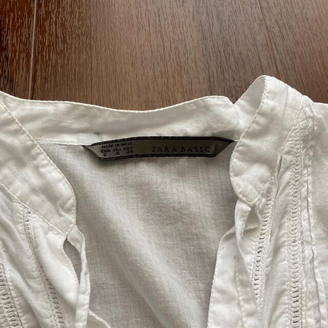 ZARA(ザラ)のギャザーブラウス レディースのトップス(シャツ/ブラウス(長袖/七分))の商品写真