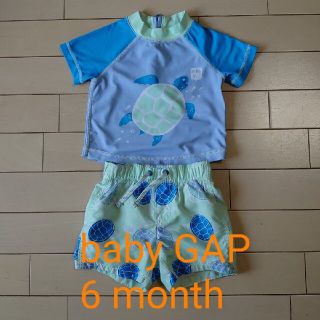 ベビーギャップ(babyGAP)のmaimai様専用：baby GAP 水着上下セット 6 month(水着)