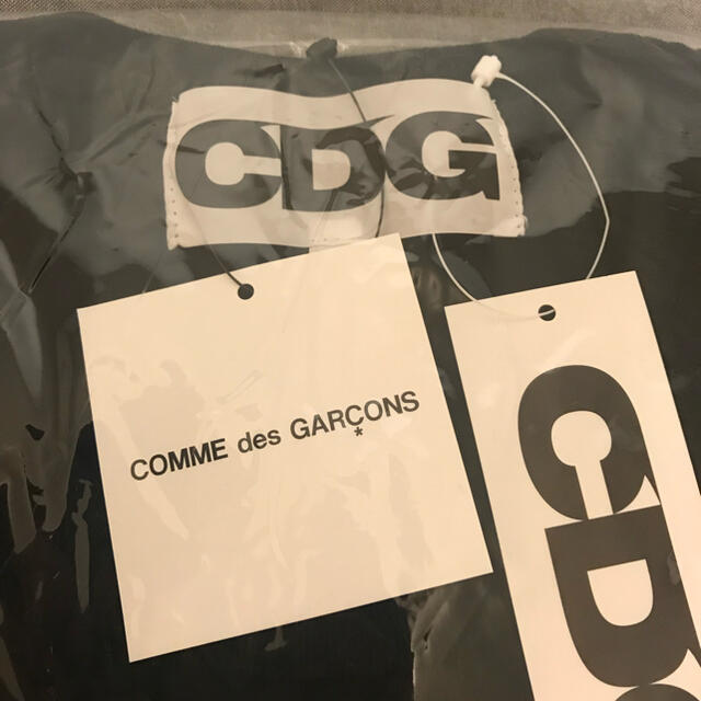 COMME des GARCONS(コムデギャルソン)の送料込新品 コムデギャルソン エアラインロゴ ロングスリーブ 黒 メンズのトップス(Tシャツ/カットソー(七分/長袖))の商品写真