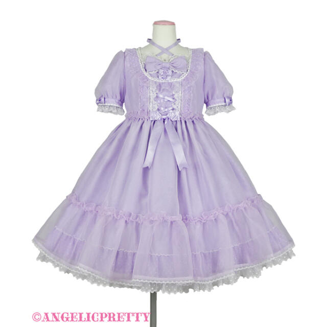 Angelic Pretty♡Lovelyオーガンジー ワンピース