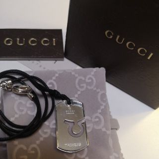 グッチ(Gucci)の※のり様専用※GUCCI ネックレス 牡牛座 (ネックレス)