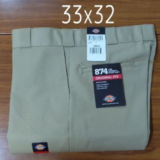 ディッキーズ(Dickies)の新品 33x32 KH ワークパンツ ディッキーズ カーキ(ワークパンツ/カーゴパンツ)