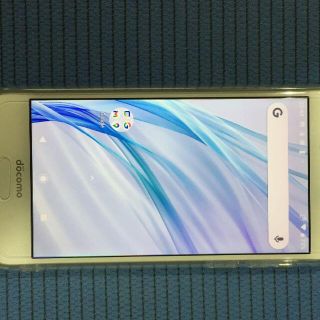 シャープ(SHARP)のAQUOS sense SH-01K simロック解除済み　（白）(スマートフォン本体)