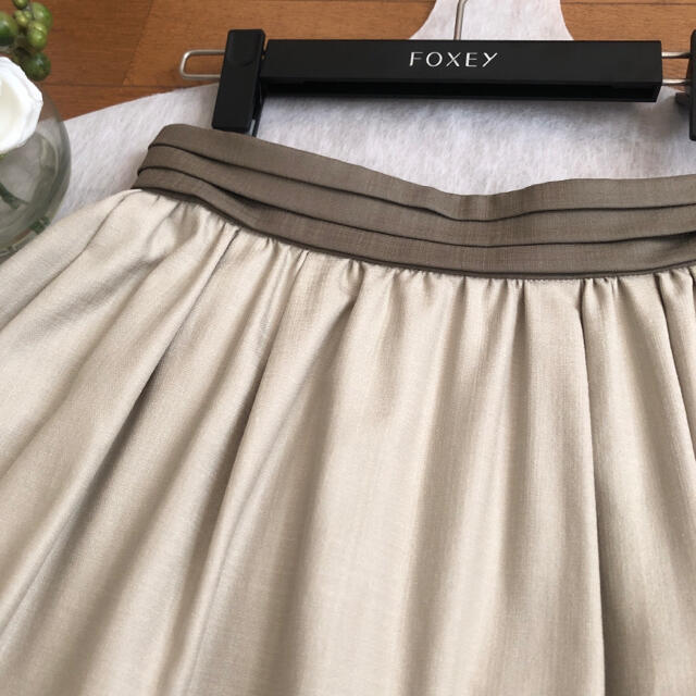 買取り実績 FOXEY♡ふんわりギャザー♡洗えるスカート asakusa.sub.jp