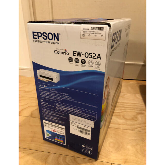 新品未開封品★EPSON カラリオ プリンター EW-052A