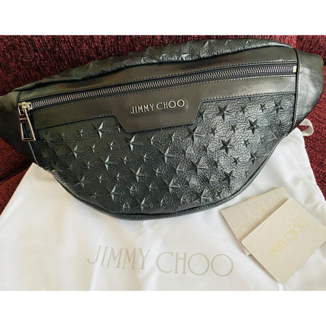 ★Jimmy Choo スターエンボスボディーバック【超美品】