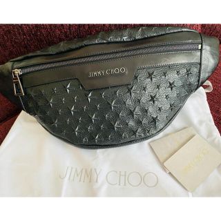 ジミーチュウ(JIMMY CHOO)の★Jimmy Choo スターエンボスボディーバック【超美品】(ウエストポーチ)