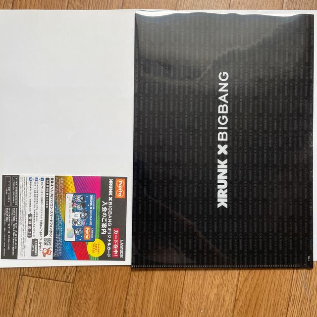 BIGBANG ビッグバン クランク ポンタカード クリアファイル エンタメ/ホビーのCD(K-POP/アジア)の商品写真