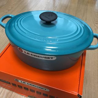 ルクルーゼ(LE CREUSET)のル・クルーゼ ココット・オーバル 27cm(鍋/フライパン)