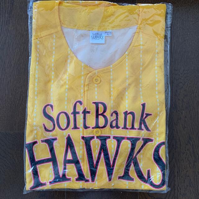 Softbank(ソフトバンク)のソフトバンクホークスユニフォーム　メンズサイズ４Ｌ スポーツ/アウトドアの野球(応援グッズ)の商品写真