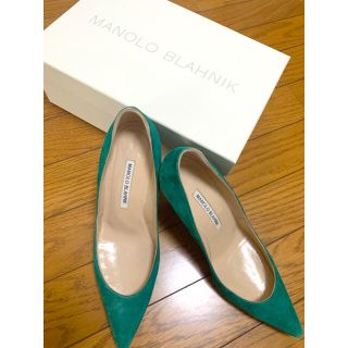 マノロブラニク(MANOLO BLAHNIK)の《大幅値下げ中です⭐︎》ロンハーマン別注　マノロキエッタ　36.5 MANOLO(ハイヒール/パンプス)