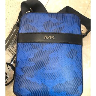 MICHAEL KORS FLIGHT BAG　青　パリ　新品未使用品