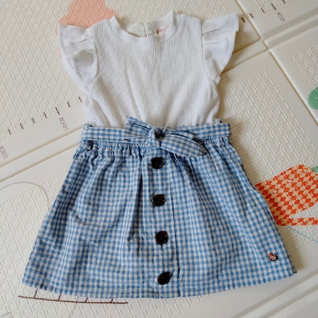 earth music & ecology(アースミュージックアンドエコロジー)のワンピース　95サイズ キッズ/ベビー/マタニティのキッズ服女の子用(90cm~)(ワンピース)の商品写真