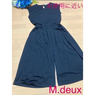 エムドゥー(M.deux)の未使用に近い❤️M.deux❤︎エムドゥ❤️オールインワン サロペット(オールインワン)