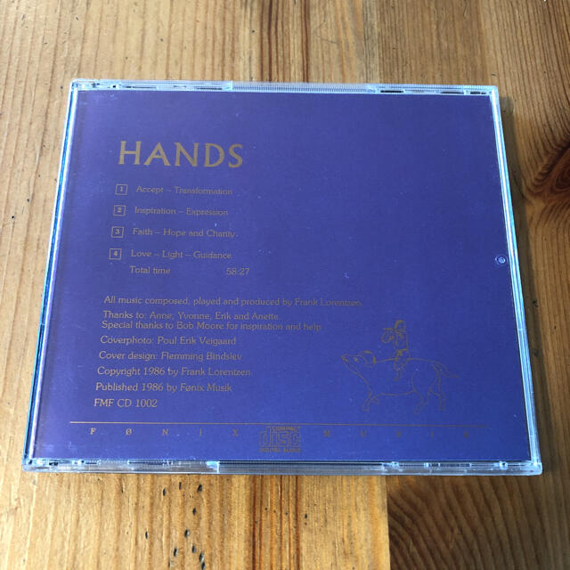 ヒーリングミュージック　フランクローレンツェン　HANDS CD エンタメ/ホビーのCD(ヒーリング/ニューエイジ)の商品写真