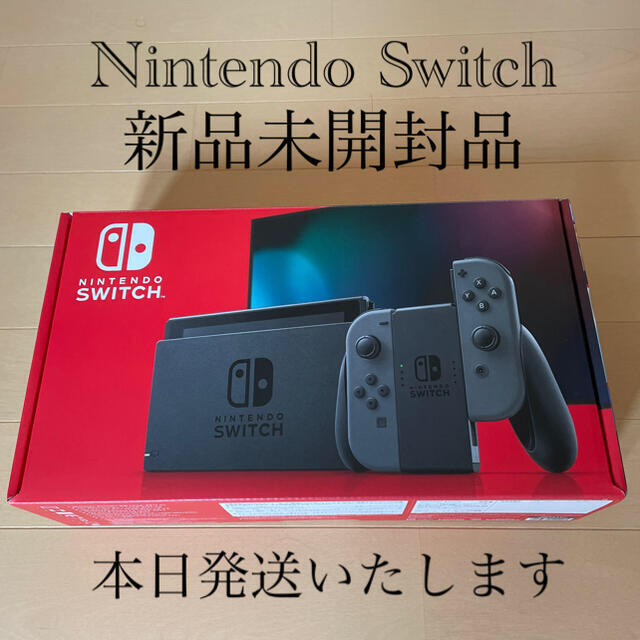 新品未開封 Nintendo Switch 本体 グレー - www.sorbillomenu.com