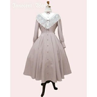 イノセントワールド ホワイト マキシワンピース/ロングワンピース
